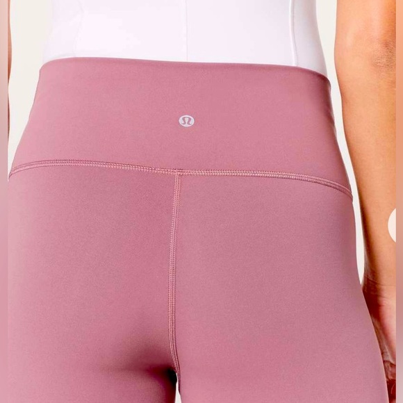 Lululemon Wunder Under Hi-Rise 17” Full-On Luxtreme Leggings Size 4 Mauve - Picture 4 of 9
